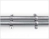 Пример крепления металлорукава Р3-СЛ крепеж-скобой